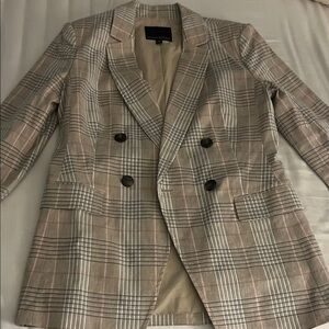 Banana Republic Plaid Blazer
